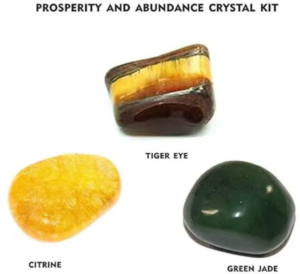 Multiagate_Green_Jade,Tiger_Eye_and_Citrine_Tumble_Stones_for_Crystal_Healing_Vastu_Decorative_Showpiece__-__4_cm_(Stone,_Multicolor)