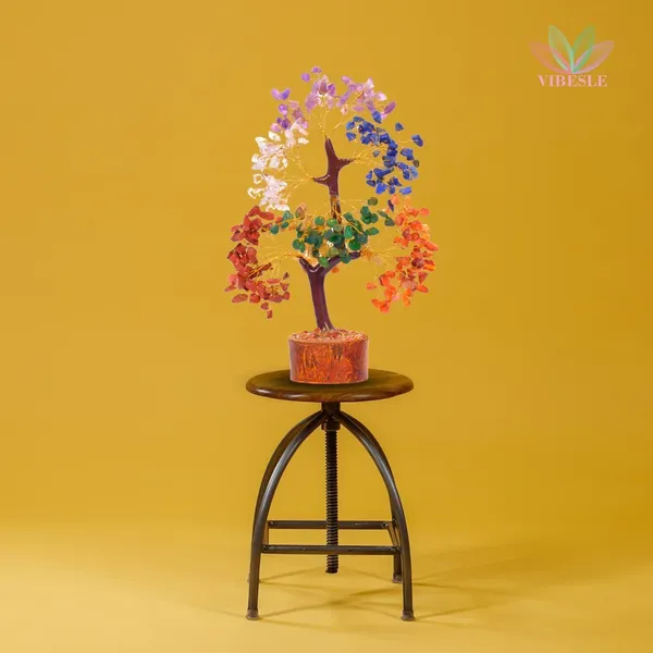 Multiagate_7_Chakra_Tree_of_Life_-_Crystal_Tree_-_Crystal_Tree_-_Meditation_Decor_Decorative_Showpiece__-__25_cm_(Stone,_Multicolor)