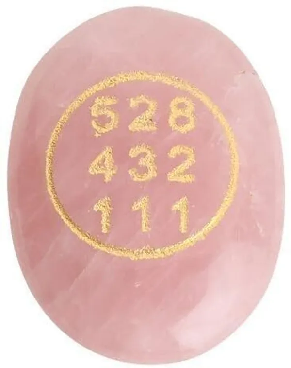 Multiagate_Natural_Stone_with_Zibu_Symbol_Coin,_Angelic_Number_Oval_Shape_Zibu_Coin_Decorative_Showpiece__-__10_cm_(Stone,_Pink)