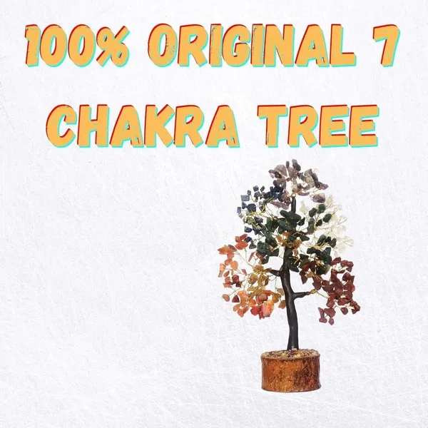 Multiagate_7Chakra_Crystal_Tree_-_Positive_Energy,_Natural_Beauty_of_Multicolor._Decorative_Showpiece__-__25_cm_(Wood,_Multicolor)
