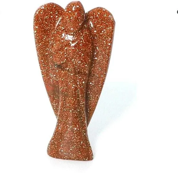 Multiagate_Angel_for_Healing_Natural_Red_Jasper_Angel_Statue_Figurines_Decorative_Showpiece__-__5_cm_(Marble,_Crystal,_Red)