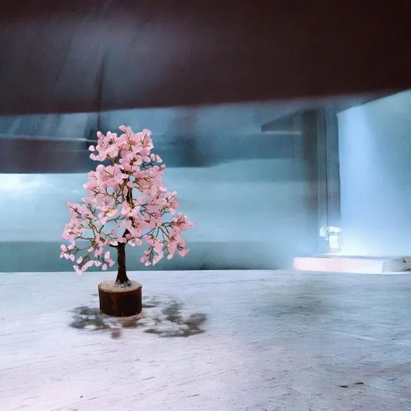 Multiagate_Handcrafted_Crystal_Tree_of_Life_Natural_Gemstone_Decorative_Showpiece__-__25_cm_(Stone,_Pink)