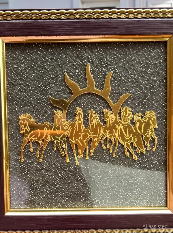 _7_Horses_on_Raw_Pyrite_Frame_-_Vastu_Items_for_Money_Attraction_Decorative_Showpiece__-__17_cm_(Stone,_Gold)