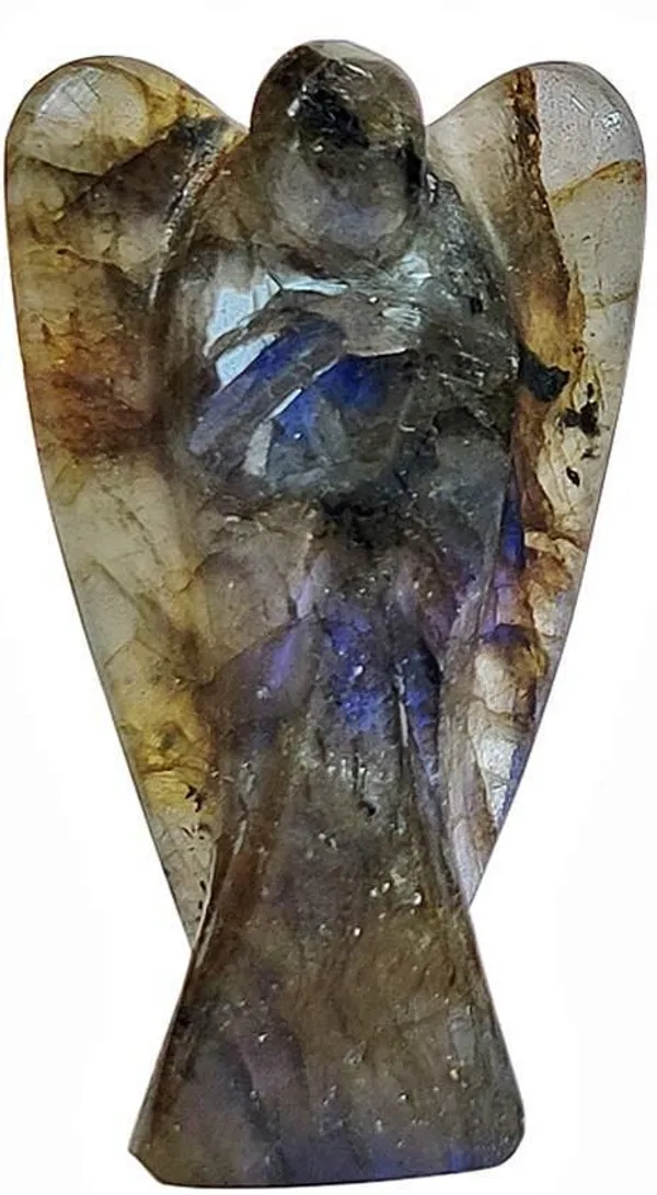 Multiagate_Labradorite_Crystal_Angel_2_Inch_Labradorite_Stone_for_Home_Decoration_Decorative_Showpiece__-__5_cm_(Crystal,_Stone,_Dark_Green)