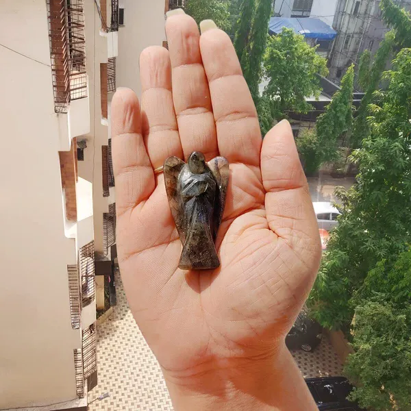 Multiagate_Labradorite_Crystal_Angel_2_Inch_Labradorite_Stone_for_Home_Decoration_Decorative_Showpiece__-__5_cm_(Crystal,_Stone,_Dark_Green)