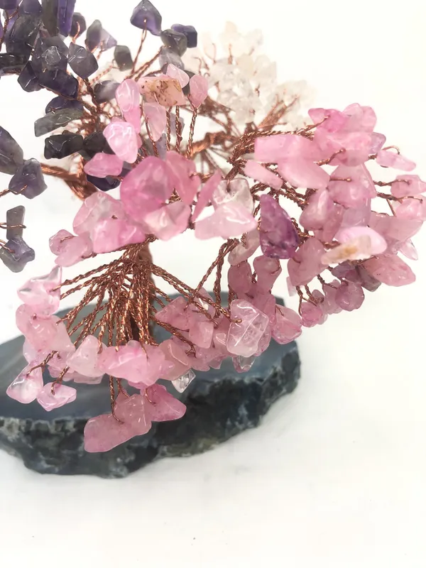 Multiagate_Decorative_Showpiece__-__15_cm_(Stone,_Copper,_Crystal,_Multicolor)