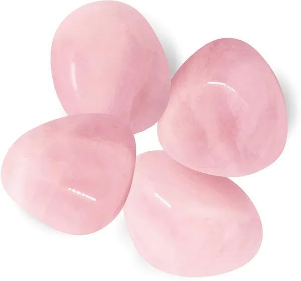 Multiagate_Original_Rose_Quartz_Stone_Tumble-Natural_Pink_Crystal_Stones_Tumble_Decorative_Showpiece__-__4_cm_(Stone,_Pink)