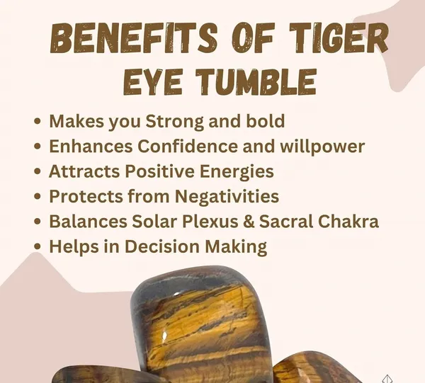 Multiagate_Original_Tiger_Eye_Stone_Tumble_-_Natural_Brown_Crystal_Stones_Tumble_Decorative_Showpiece__-__10_cm_(Stone,_Brown)