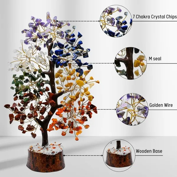 Multiagate_7_Seven_Chakra_Crystal_Tree_for_Good_Luck_-_Healing_Crystals_Money_Tree_Decorative_Showpiece__-__25_cm_(Stone,_Multicolor)