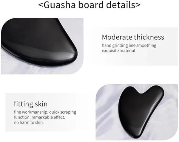 Multiagate_Gua_Sha_Facial_Tool_Natural_Stone_Guasha_Board_SPA_Acupuncture_Therapy_Decorative_Showpiece__-__8_cm_(Stone,_Black)