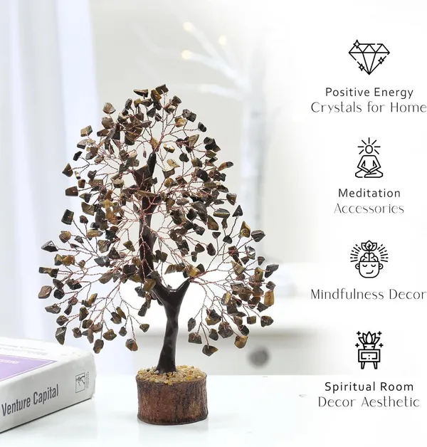 Multiagate_Tigers_Eye,_Money_Tree,_Crystals_and_Stones,_Tigers_Eye_Crystal,_Feng_Shui_Decorative_Showpiece__-__25_cm_(Stone,_Brown)