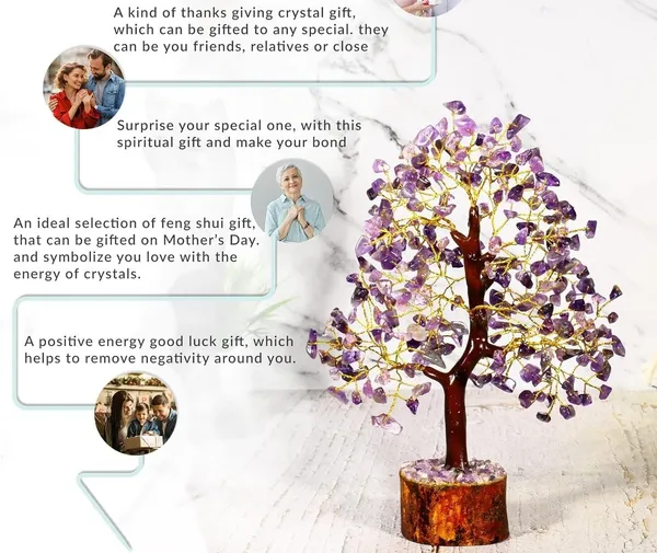 Multiagate_Amethyst_Crystal_Tree,_Crystals_and_Stones,_Amethyst_Crystals_Decorative_Showpiece__-__25_cm_(Stone,_Purple)