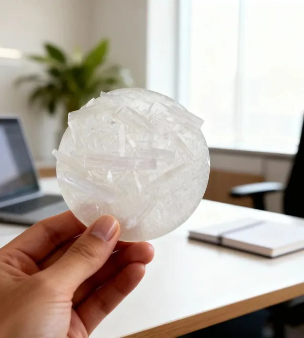 Multiagate_Raw_Moroccan_Selenite_Plate_for_Crystals_|_Purify_&_Amplify_Energy_Decorative_Showpiece__-__4_cm_(Stone,_Crystal,_White)