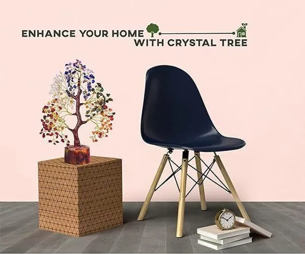 Multiagate_Seven_Chakra_Crystal_Money_Tree_Feng_Shui_Bonsai_Healing_Decorative_Showpiece__-__25_cm_(Stone,_Multicolor)