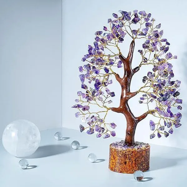 Multiagate_Amethyst_Crystal_Tree_-_Good_Luck_Showpiece_-_Home_Decor_Items_Decorative_Showpiece__-__25_cm_(Stone,_Multicolor)