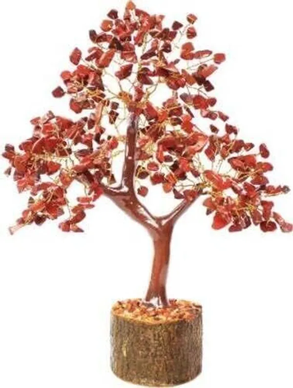 Multiagate_Red_Jasper_Crystal_Tree_Healing_Gemstone_Crystal_Bonsai_Fortune_Money_Tree_Decorative_Showpiece__-__25_cm_(Stone,_Red)
