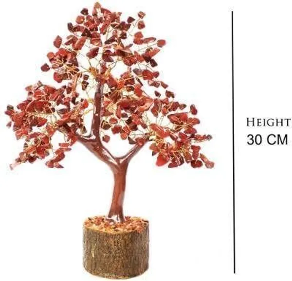 Multiagate_Red_Jasper_Crystal_Tree_Healing_Gemstone_Crystal_Bonsai_Fortune_Money_Tree_Decorative_Showpiece__-__25_cm_(Stone,_Red)
