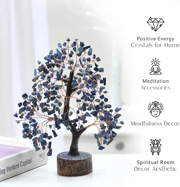 Multiagate_Lapis_Lazuli,_Crystal_Tree,_Good_Housewarming_Gifts,_Lapis_Lazuli_Stone_Decorative_Showpiece__-__25_cm_(Stone,_Blue)