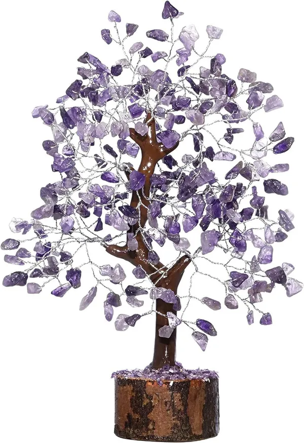 Multiagate_Amethyst_Crystal_Tree_Purple_Gemstone_Decor_for_Healing,_Spiritual_Energy_Decorative_Showpiece__-__25_cm_(Stone,_Purple)