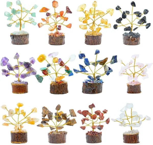 Multiagate_Crystal_Tree_Good_Luck_Showpiece_for_Home_Crystal_Tree_for_Good_Luck,_Decoration_Decorative_Showpiece__-__10_cm_(Wood,_Multicolor)