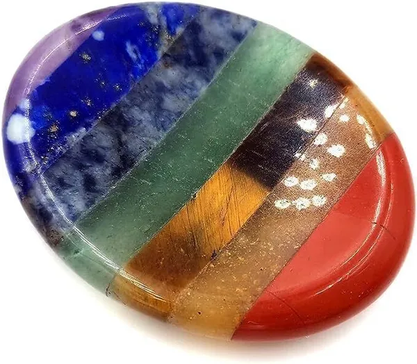 Multiagate_Chakra_Crystal_Thumb_Worry_Pebbles_Stones_For_Anxiety_Stress_Relief_Decorative_Showpiece__-__4_cm_(Stone,_Multicolor)