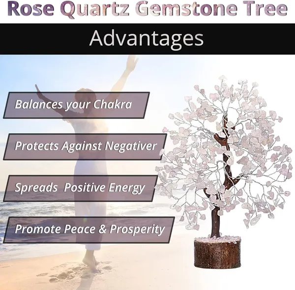 Multiagate_Rose_Quartz_Crystal_Feng_Shui_Tree_of_Life_|_Aesthetic_Pink_Room_Decor_Decorative_Showpiece__-__25_cm_(Stone,_Pink)