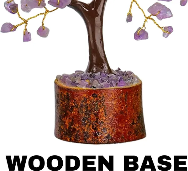 Multiagate_Decorative_Showpiece__-__18_cm_(Crystal,_Wood,_Purple)