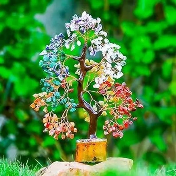 Multiagate_Decorative_Showpiece__-__28_cm_(Crystal,_Multicolor)