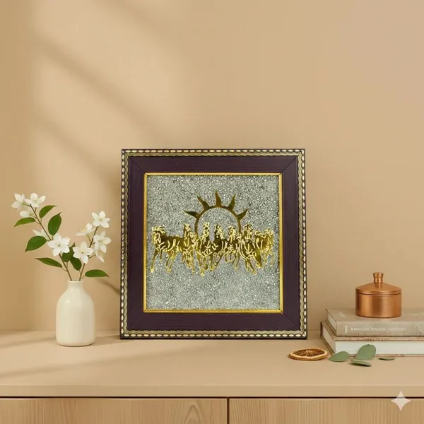 Multiagate_Decorative_Showpiece__-__17_cm_(Stone,_Gold)