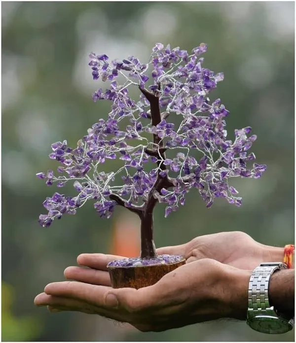 Multiagate_Decorative_Showpiece__-__25_cm_(Stone,_Purple)