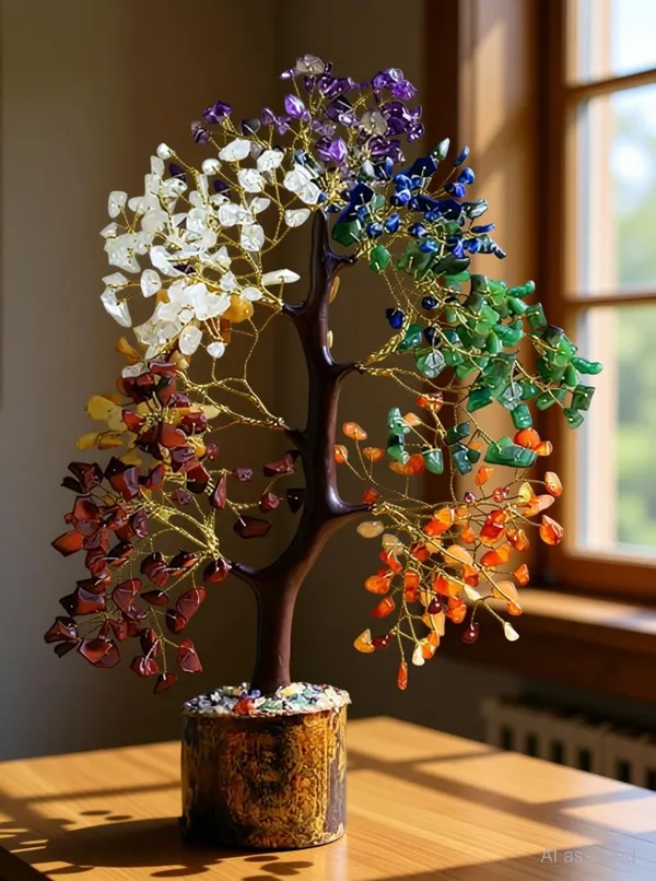 Multiagate_Decorative_Showpiece__-__25_cm_(Stone,_Multicolor)