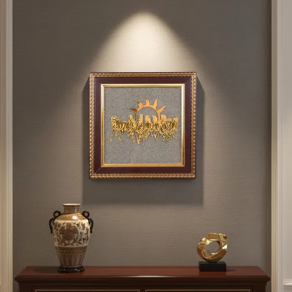 Multiagate_Decorative_Showpiece__-__17_cm_(Stone,_Gold)