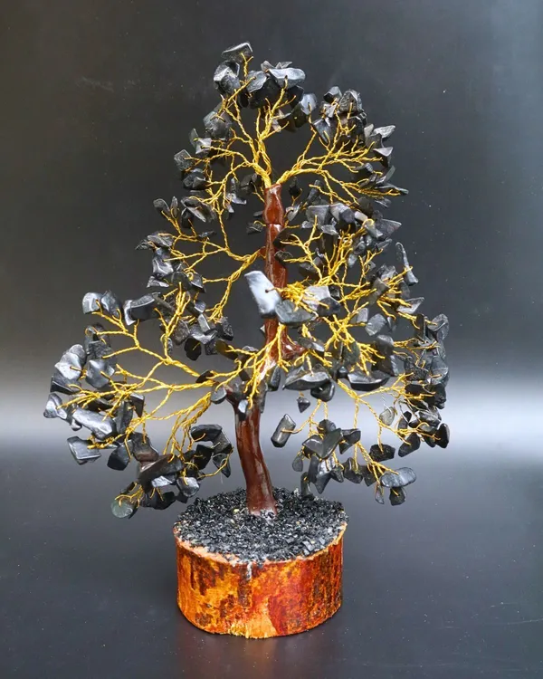 Multiagate_Decorative_Showpiece__-__23_cm_(Stone,_Black)