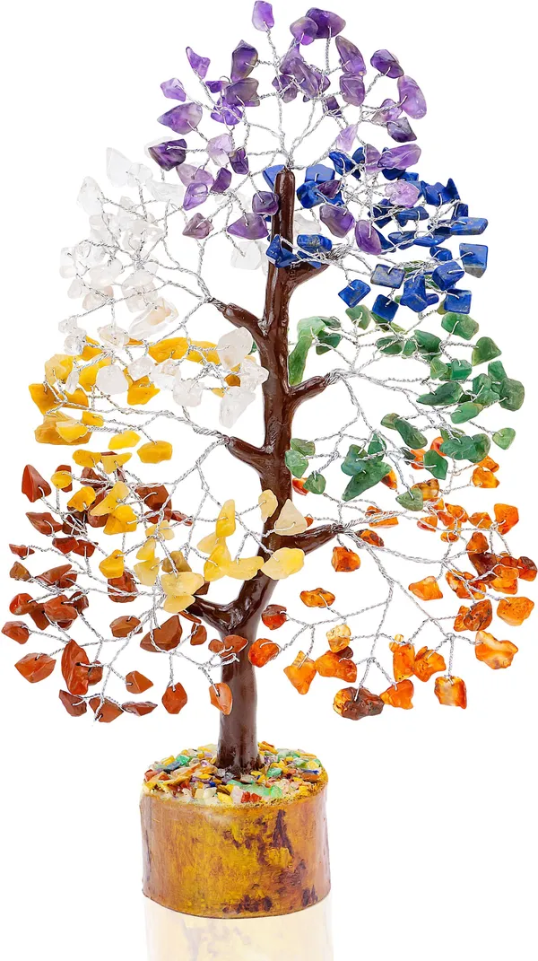 Multiagate_Decorative_Showpiece__-__25_cm_(Crystal,_Multicolor)