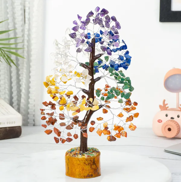 Multiagate_Decorative_Showpiece__-__25_cm_(Crystal,_Multicolor)