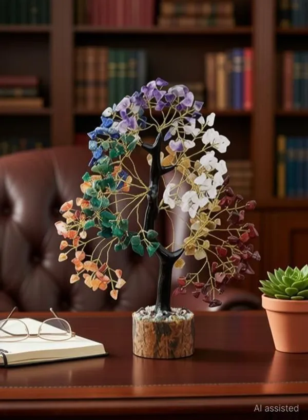 Multiagate_Decorative_Showpiece__-__25_cm_(Stone,_Multicolor)