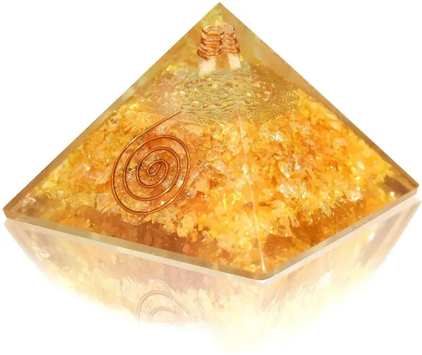 Multiagate_Decorative_Showpiece__-__10_cm_(Crystal,_Yellow)