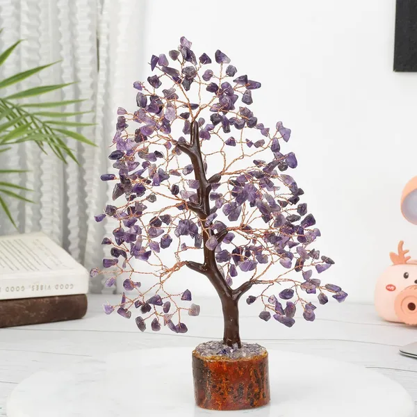Multiagate_Decorative_Showpiece__-__20_cm_(Stone,_Purple)