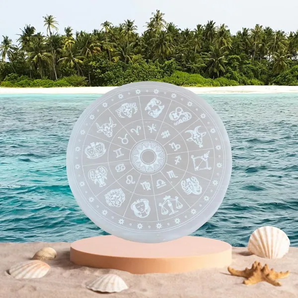 Multiagate_Decorative_Showpiece__-__10_cm_(Stone,_Crystal,_White)
