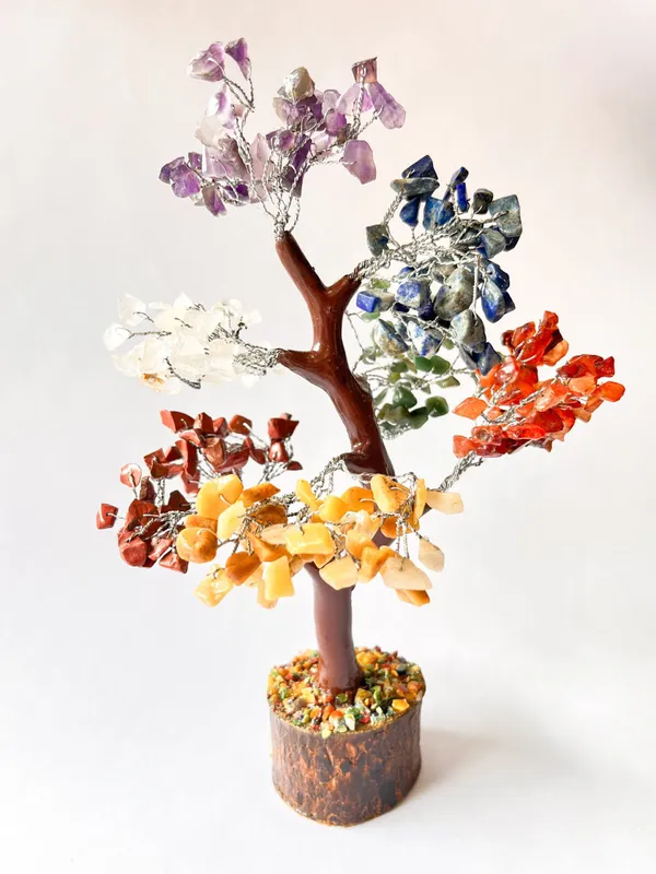 Multiagate_Decorative_Showpiece__-__24_cm_(Crystal,_Multicolor)