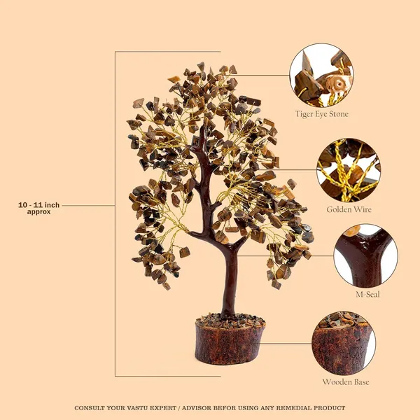Multiagate_Decorative_Showpiece__-__25_cm_(Stone,_Brown,_Gold)