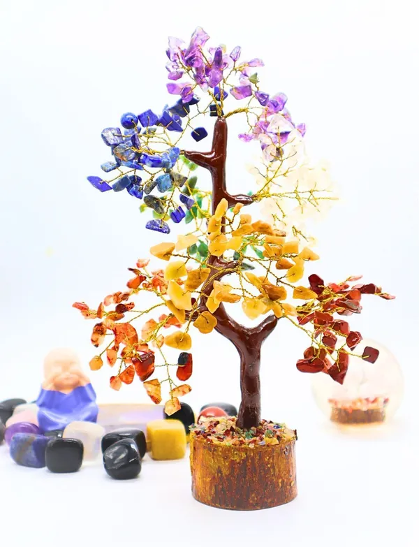 Multiagate_Decorative_Showpiece__-__9_cm_(Crystal,_Multicolor)