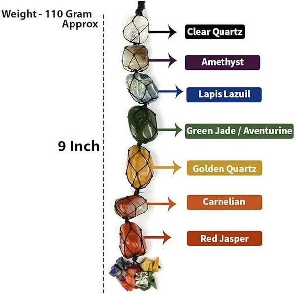 Multiagate_Decorative_Showpiece__-__25_cm_(Crystal,_Multicolor)