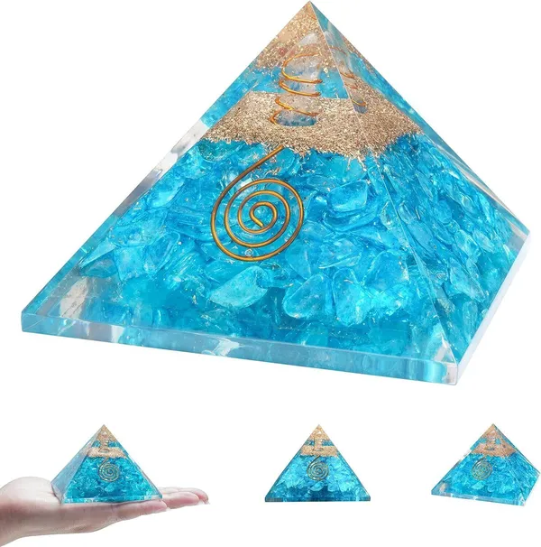 Multiagate_Decorative_Showpiece__-__10_cm_(Crystal,_Blue)