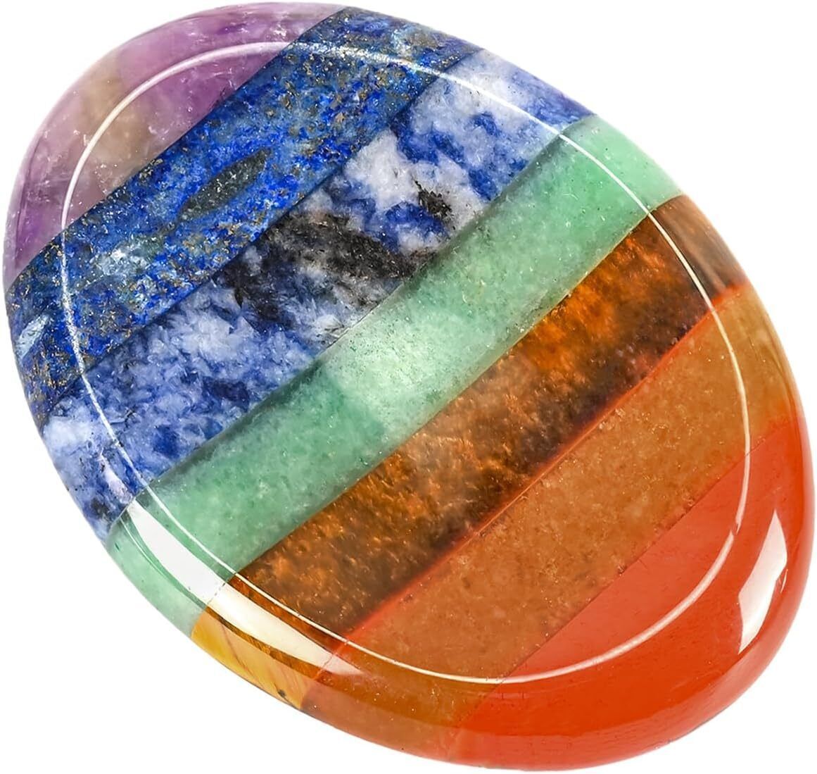 Multiagate_Decorative_Showpiece__-__10_cm_(Stone,_Multicolor)
