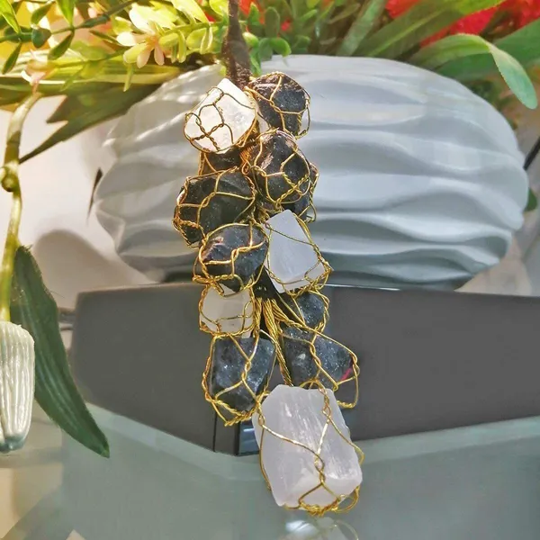 Multiagate_Decorative_Showpiece__-__10_cm_(Stone,_Multicolor)