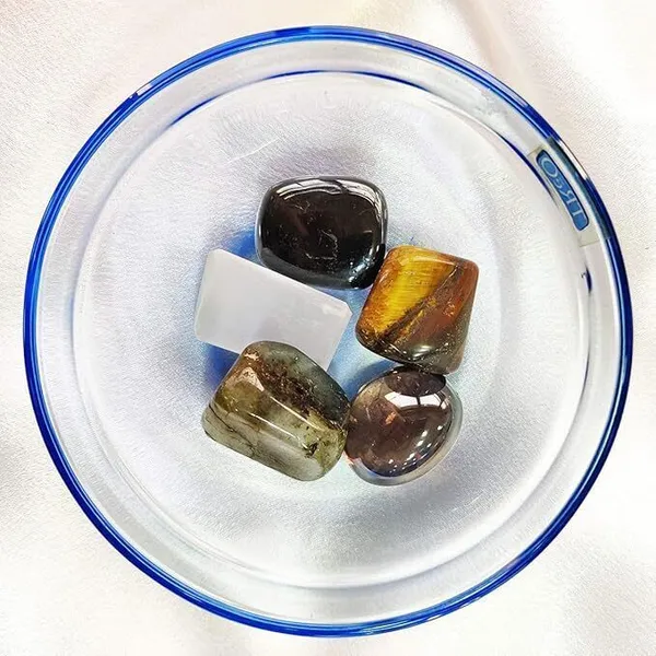 Multiagate_Decorative_Showpiece__-__4_cm_(Stone,_Multicolor)