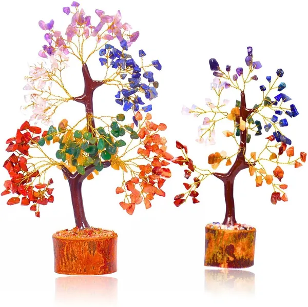 Multiagate_Decorative_Showpiece__-__15_cm_(Wood,_Stone,_Multicolor)