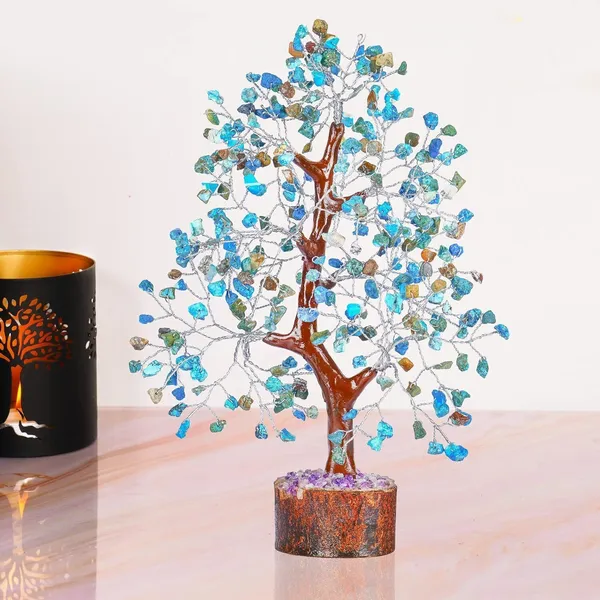 Multiagate_Decorative_Showpiece__-__25_cm_(Stone,_Blue)