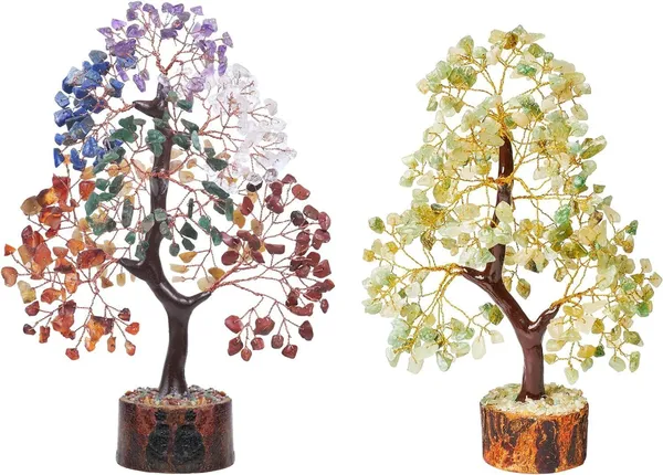 Multiagate_Seven_Chakra_Tree_of_Life_-_Crystal_Tree_-_Spiritual_Decor,_Jade_Tree_Decorative_Showpiece__-__25_cm_(Stone,_Multicolor)